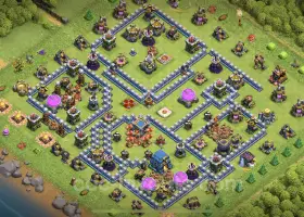 TH12 Trophy Base Link - Clash of Clans Defense Strategy #20726