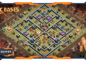 Top TH13 Base Layouts for War, CWL & Anti Everything #20730