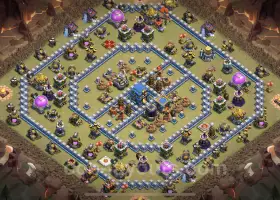 Best TH12 War Base Copy - Anti Everything | Clash of Clans #20738