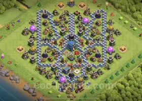 TH12 Trophy Base with Link - Clash of Clans Defense Guide #20739