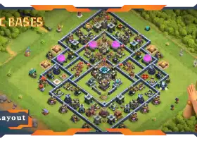 Top Hybrid TH13 Base Layouts for Clash of Clans | Farming & Defense #20755