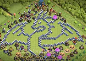 Best Funny Troll Bases TH12 - Clash of Clans Art #20757