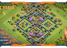 Top TH13 Anti-Trophy Bases: Defense & Hybrid Layouts #20761