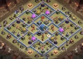 Top Anti 3 Stars TH12 War Base with Links | Clash of Clans #20765