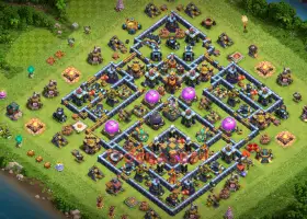 Top Town Hall 14 Farming Base: Copy Link, Anti-Air & More! #20773