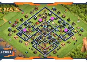 Best TH13 Hybrid Layouts: Farming & Legend League Links #20774