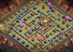 Top Town Hall 14 Anti 3-Star War Base | Clash of Clans #20779