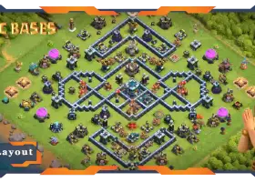 Top TH13 Base: Anti 2 Star Legend League Layout & Link #20791