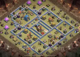 Top TH12 Anti 2 Stars War Base | Clash of Clans Copy #20792