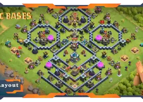 Top TH13 Farming Base Layouts - Clash of Clans #20801