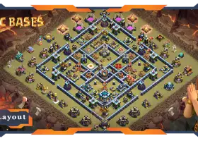 Top TH13 Base Layouts for War & CWL - Clash of Clans #20818