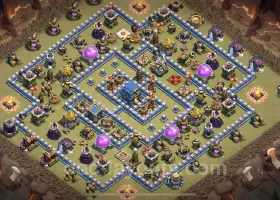 Top Anti 3 Stars TH12 War Base - Clash of Clans (CWL) #20845