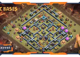 Top TH13 War Base Layouts - Anti Air Defense & Links #20846