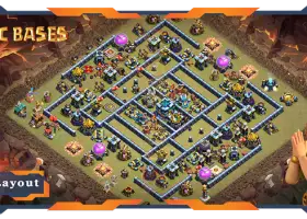 Top TH13 War Base Layouts: Anti-Air & Electro Dragon #20855