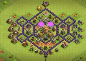 Top Town Hall 7 Farming Base for Clash of Clans - Copy Link! #20856