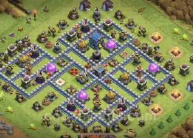 TH12 Max Farming Base Layouts - Clash of Clans #20864