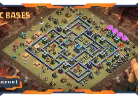 Top TH13 War Base: Anti-3 Star, CWL & Electro Dragon Link #20868