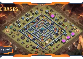 Top TH13 War Base Links - Anti 2 Stars & CWL Layouts #20881