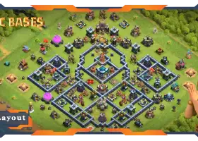 Top TH13 Base: Anti 2 Stars Layout & Link - Clash of Clans #20885