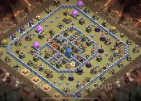 Top TH12 Anti 3 Stars War Base - Clash of Clans Link #20884