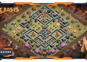 Best TH13 War Base Link - Anti 3 Stars & Anti Air Layout #20888