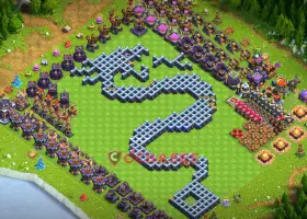 Clash of Clans: Town Hall 15 Fun Progress Base Guide #20889