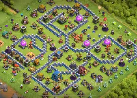 Max Levels TH12 Base Copy & Link - Clash of Clans 2025 #20897