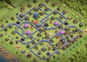 Max TH12 Base Copy - Anti 3 Stars - Clash of Clans #20907