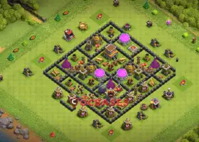 Top Town Hall 8 Farming Base in Clash of Clans - Copy Link #20910