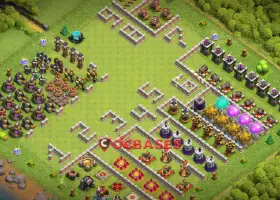 Town Hall 11 Progress Base | Fun Clash of Clans Copy Base #20916