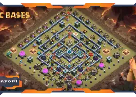 Top TH13 Base Layouts for War, CWL & Legend League #20925