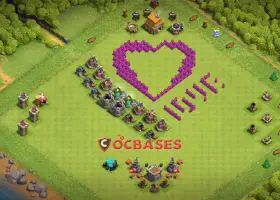 Clash of Clans Town Hall 6 Progress Base & Copy Link #20926