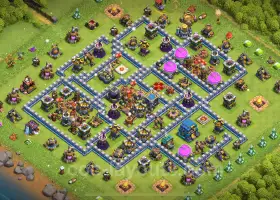 Top TH12 Farming Base - Anti 3 Stars & Resource Defense #20927