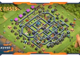 Top TH13 Base Design: Anti-Air & Defence Layouts for CoC #20938