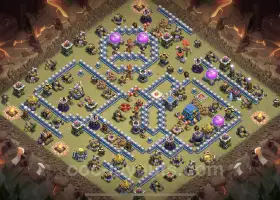 Best Anti 3 Stars TH12 War Base & Link for Clash of Clans #20949