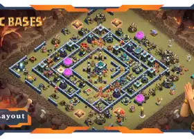 Top TH13 War Base Layout: Anti-Everything & Defense Link #20978