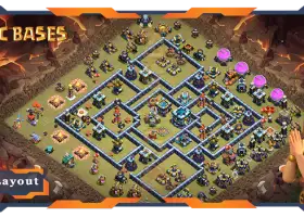 Top TH13 War Base Links | Anti 3 Stars & CWL Strategies #20988