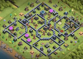 Max TH13 Farming Base Layout | Clash of Clans Design #20990