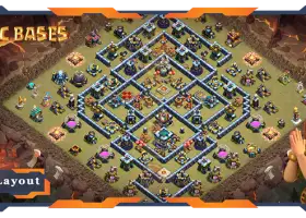 Top TH13 Bases: Anti 3 Star Layouts for War & CWL #20991