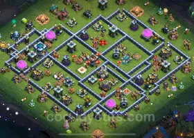 Farming Base TH13: Anti Everything Layout for COC #20992