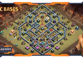 Top TH13 Base Layouts for War & Defence - Clash of Clans #20995