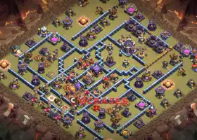 Top Town Hall 15 War Base for Clash of Clans - Anti 3 Stars! #20999