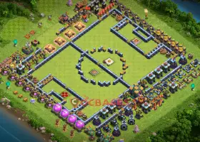 Town Hall 14 Clash of Clans Progress Base - Fun Strategies #21009