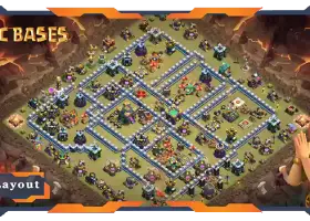 Top TH14 War Base Layouts - Anti 3 Stars - Clash of Clans #21028