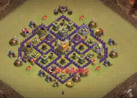 Top Town Hall 7 War Base Strategies | Clash of Clans #21029