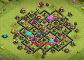 Ultimate Town Hall 8 Farming Base: Anti-3 Star Guide #21033