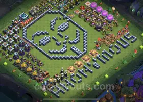 Top Funny Troll Bases TH13 for Clash of Clans - Copy Now! #21035