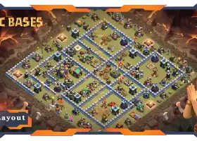 Top TH14 Defense Base with Link | Clash of Clans Layouts #21036