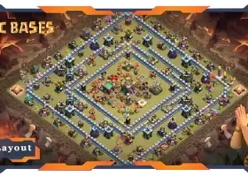 Top TH14 War Bases: Anti 3 Star Layouts & Links - COC #21041