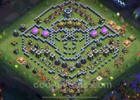 Top Funny TH13 Troll Bases with Links - Clash of Clans #21042